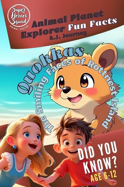 Animal Planet Explorer Fun Facts: Sam & Lilly’s Wild Wonder: Quokka Quest, The Smiling Faces of Rottnest Island: Discover Fun Quokka Facts, Australian ... by SuperHeroesSquad Animal Rescue Book 1)